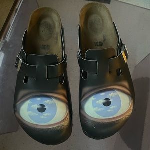 Birkenstock x Opening Ceremony Boston Magritte Eye Clog, EU 40/M 7/L 9